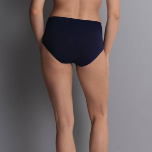 High-waist briefs+ Marine Blauw