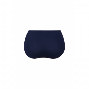 High-waist briefs+ Marine Blauw