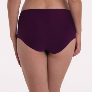 High-waist briefs+ Purple