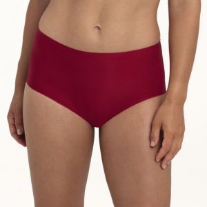 High-waist briefs+ Rood