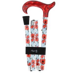 plooistok rood
