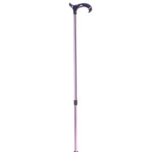 Aluminium plexiglas handvat violet